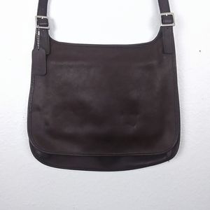 Sold! Vintage Coach Leather Messenger Bag